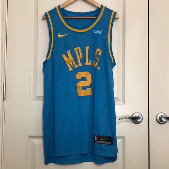 lonzo ball mpls jersey